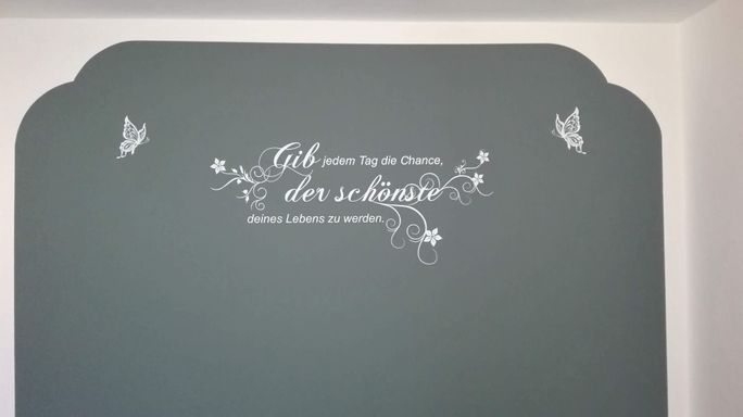 Schablonieren 