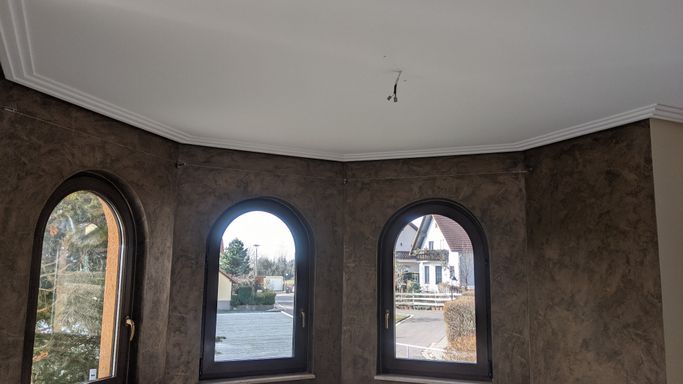 Stuckleisten für Decke und Wand